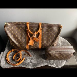 LV keepall 55 bandouliere and trousse 28